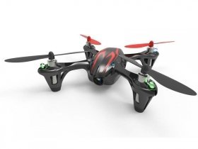 Hubsan X4 quad HD kamera musta/punainen RTF