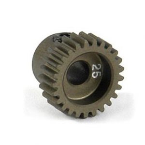 Pinjoni 25T 64P alumiini XRAY