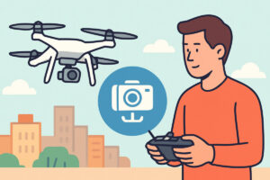 Dronen kameran asetukset – vakautin ja kuvanlaatu