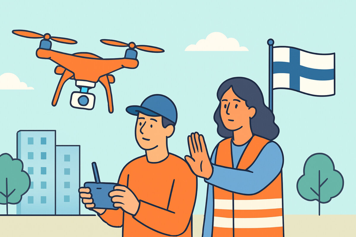Dronesäännöt Suomessa – avoin ja erityisluokka